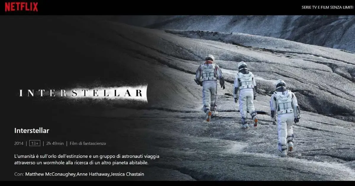 Film da vedere su Netflix di scienze