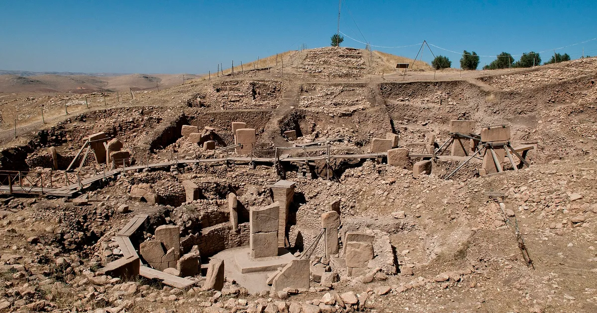 Il sito archeologico di Göbekli Tepe con i suoi pilastri a T
